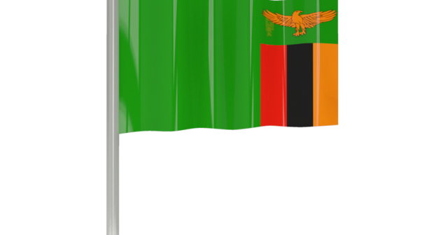 Zambia Flag PNG Isolated File