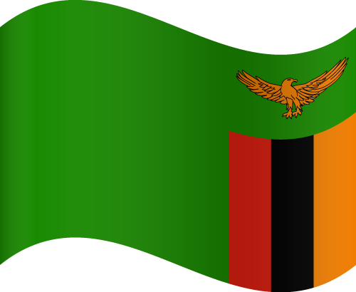 Zambia Flag Transparent PNG