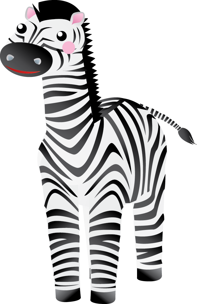 Zebras PNG Isolated Pic