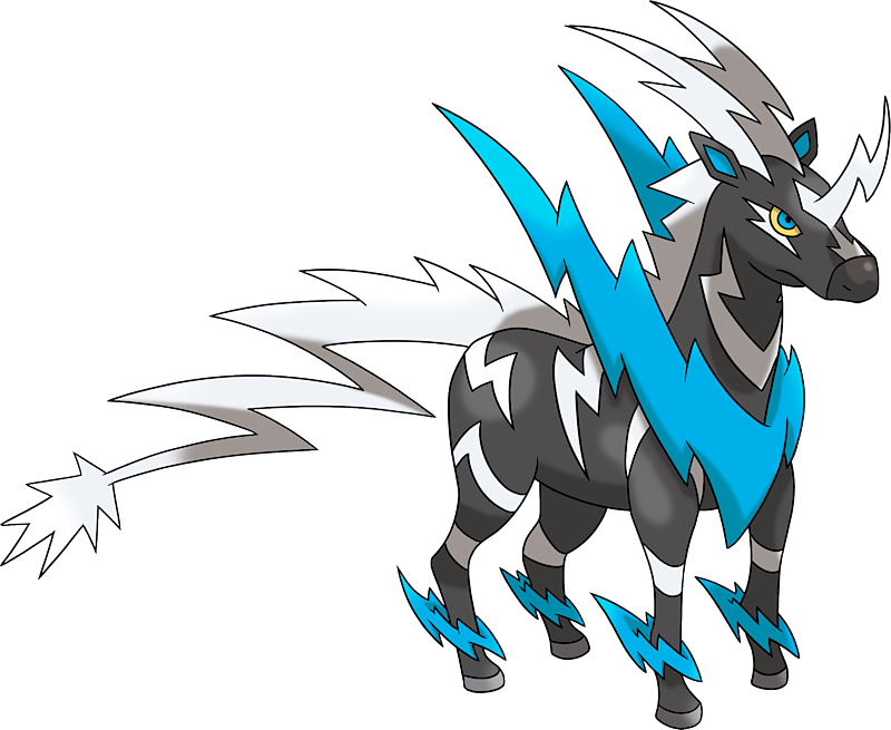 Zebstrika Pokemon PNG Picture