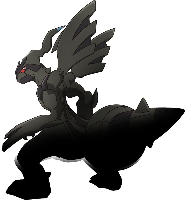 Zekrom Pokemon PNG Isolated Picture