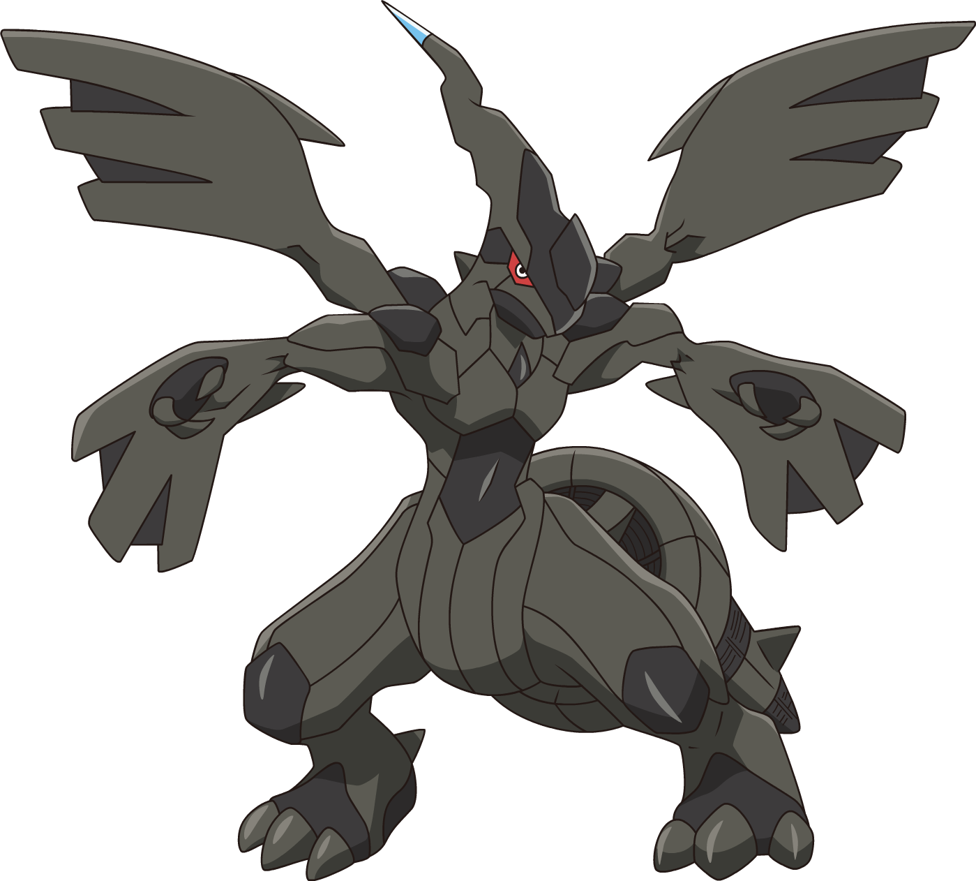 Zekrom Pokemon PNG Picture