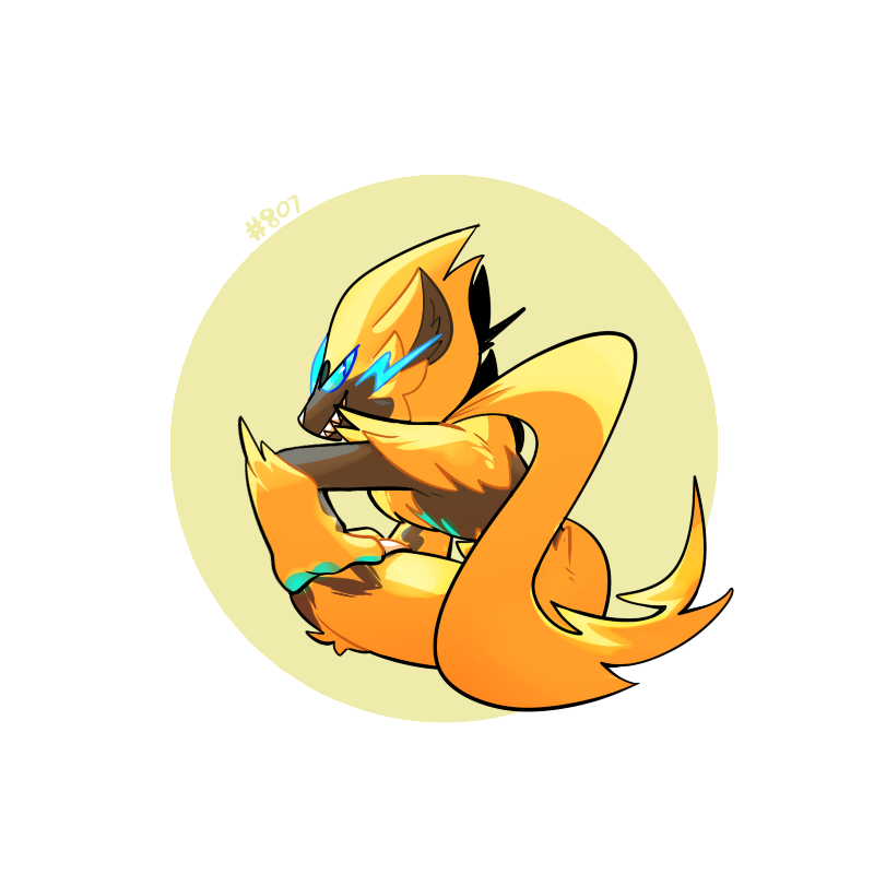 Zeraora Pokemon PNG Clipart