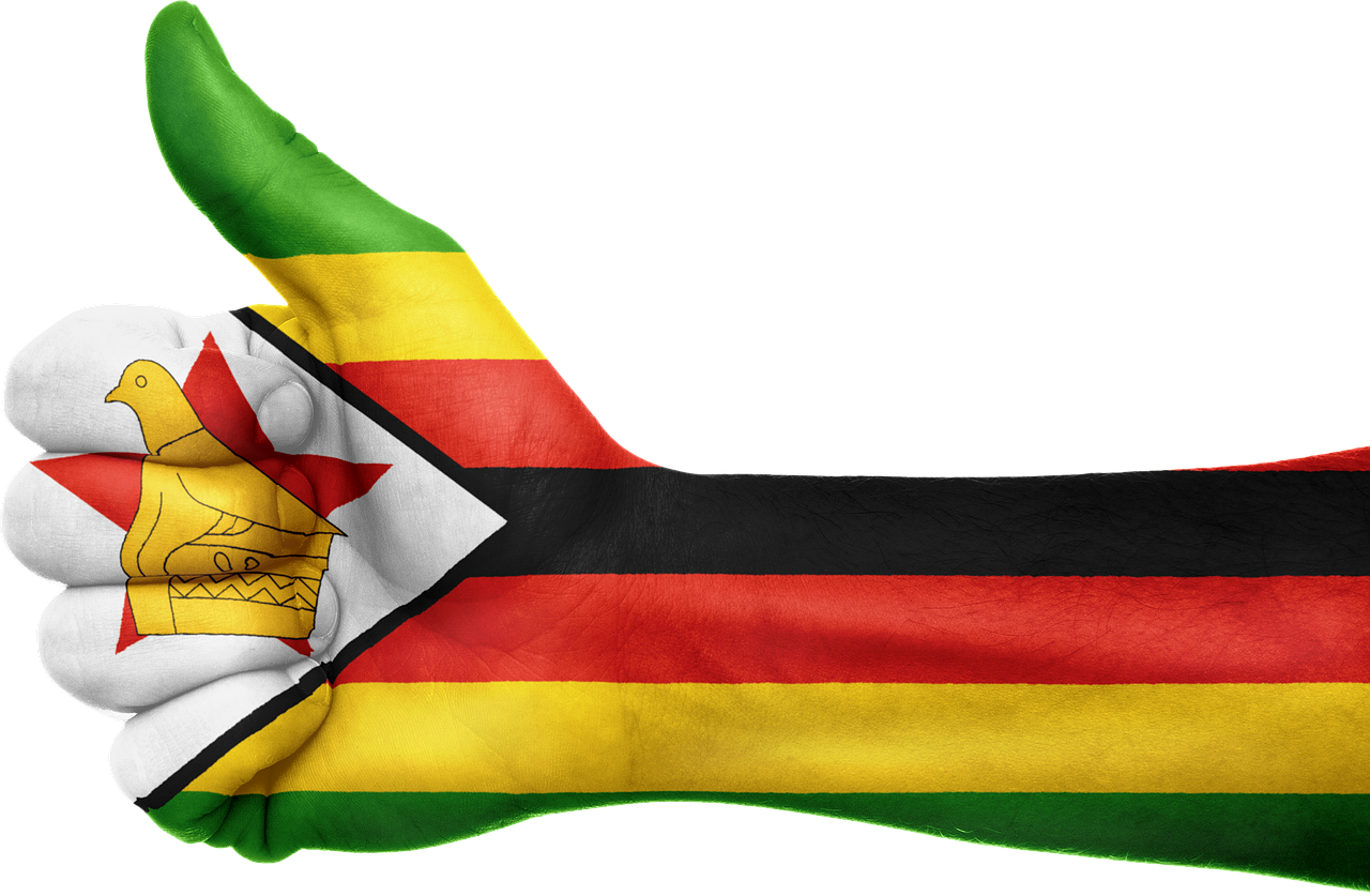 Zimbabwe Flag PNG HD