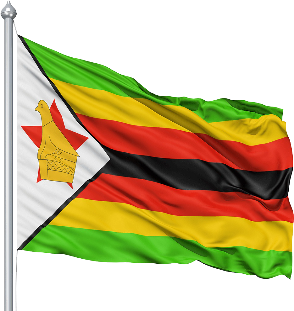 Zimbabwe Flag PNG