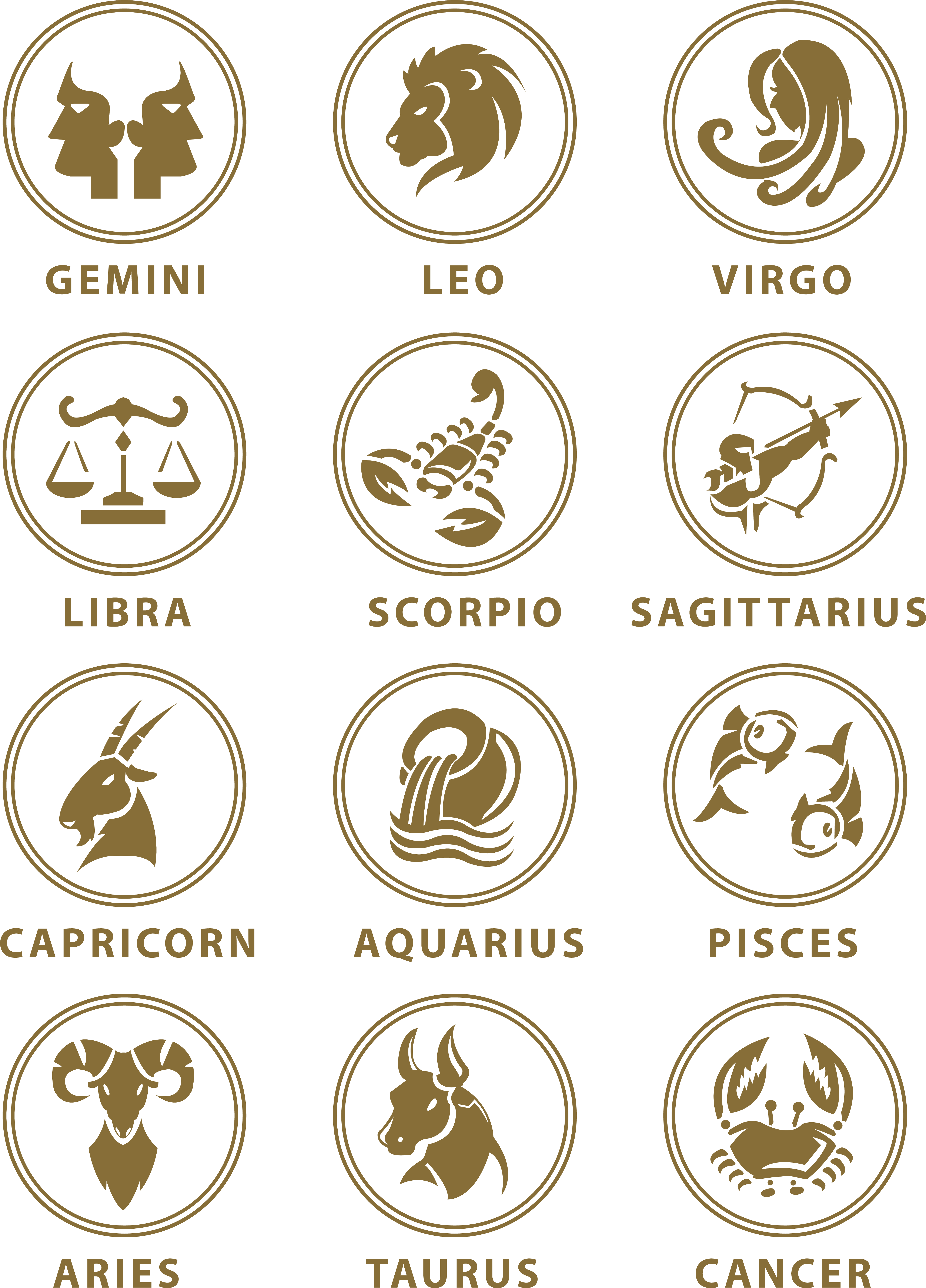 Zodiac PNG Isolated Photo