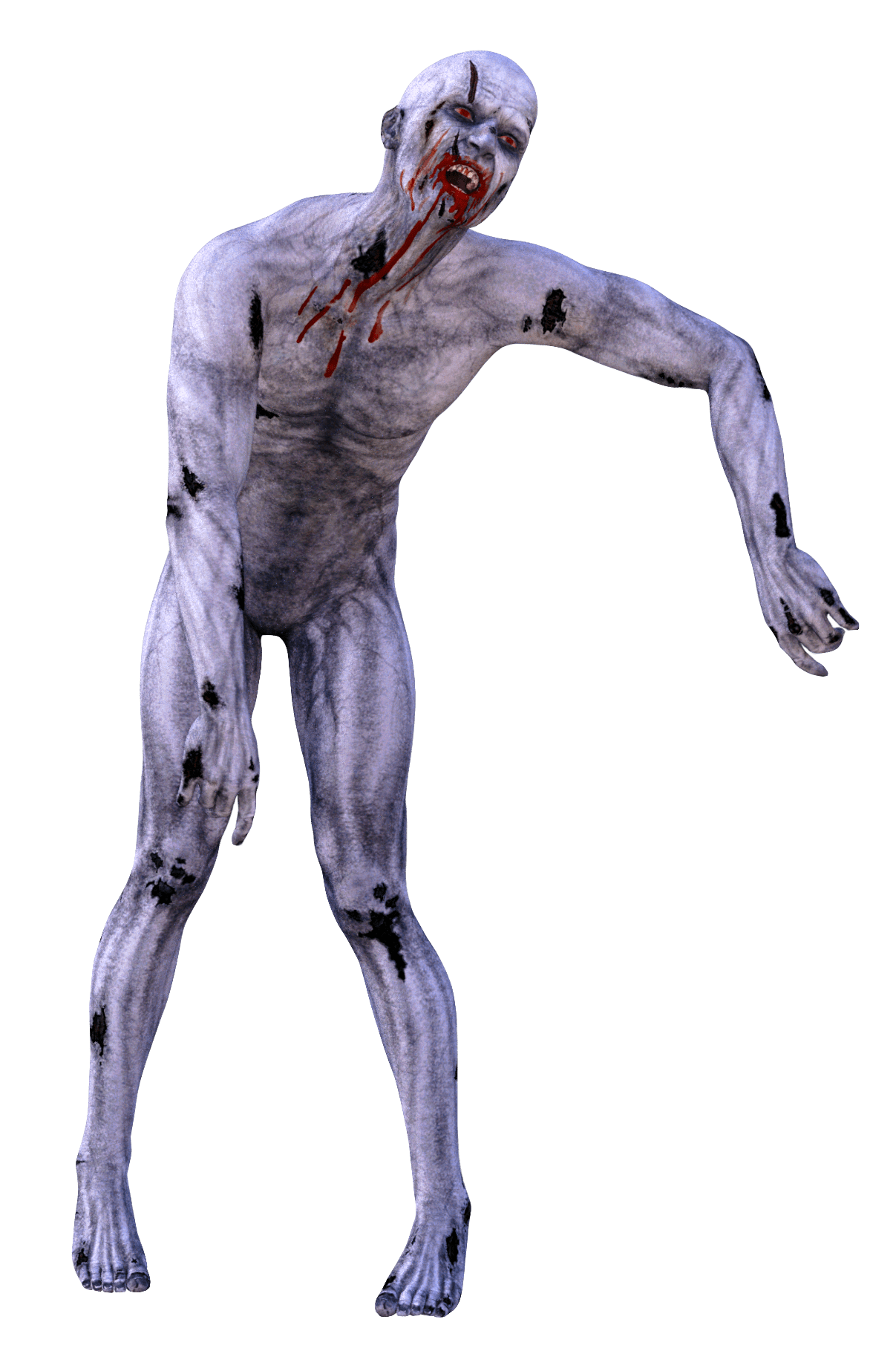 Zombie PNG Isolated Image