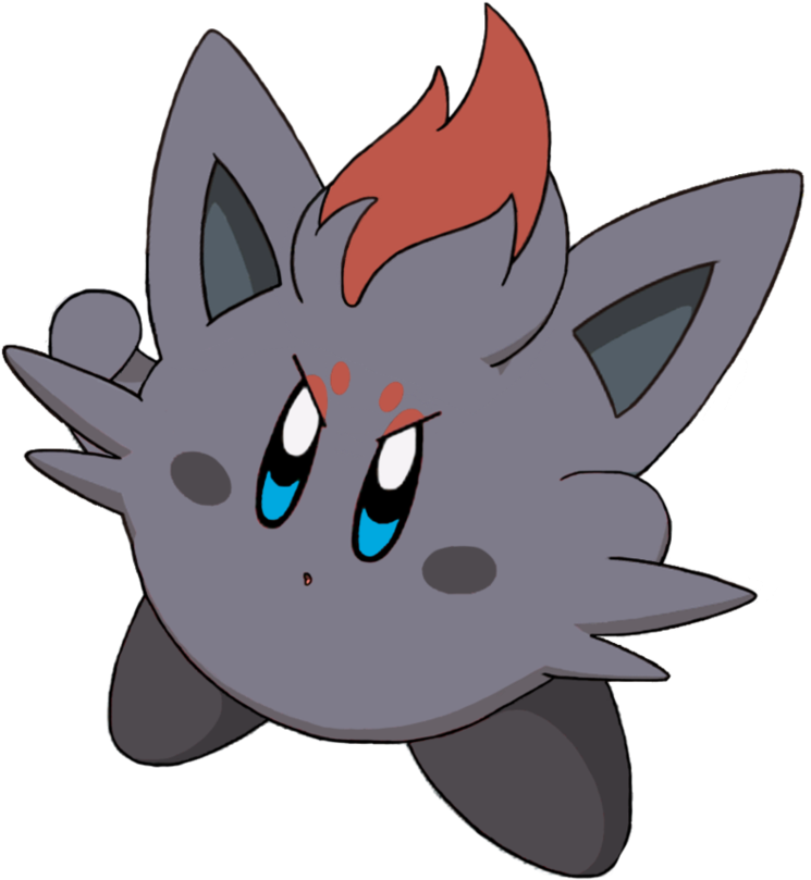Zorua Pokemon PNG Isolated Transparent Picture