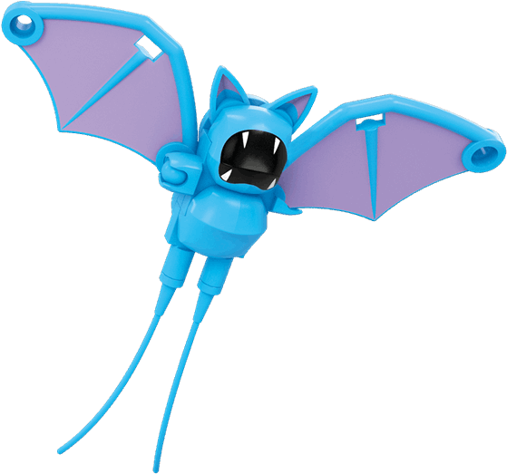 Zubat Pokemon PNG Isolated Clipart