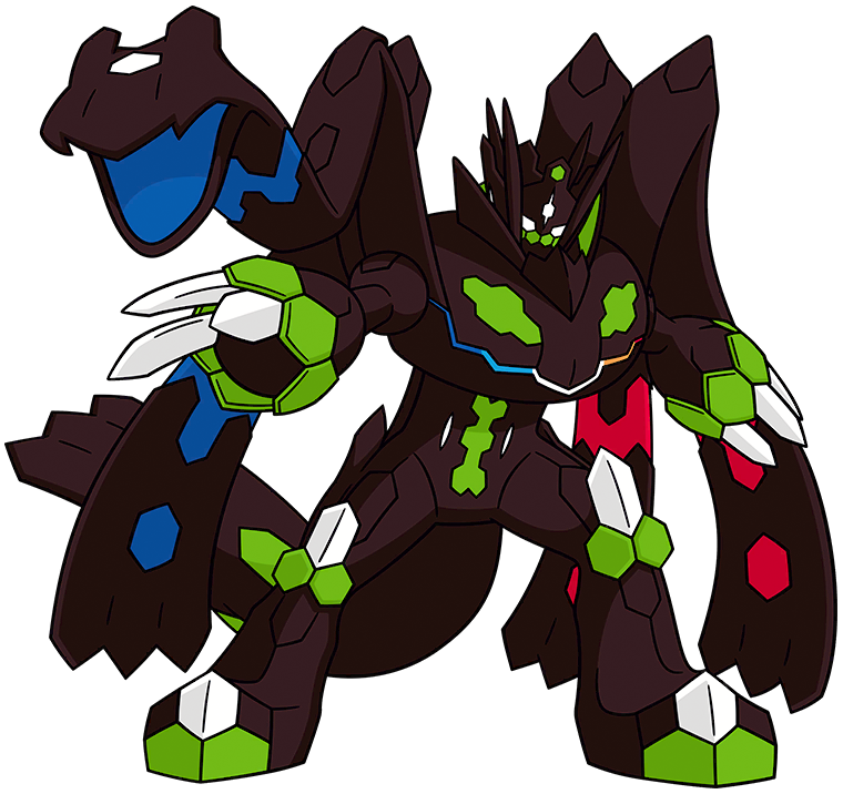 Zygarde Pokemon PNG Isolated Picture