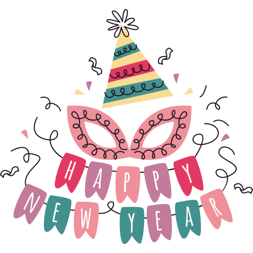 new year hat PNG Free Download