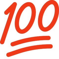 100th Download PNG Image