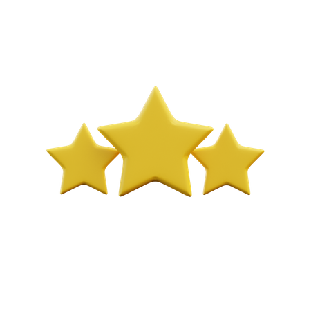 3 Stars PNG Free Download