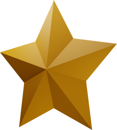 3d Star PNG Free Download