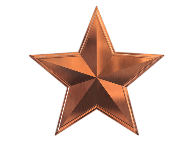 3d Star PNG Isolated Photo