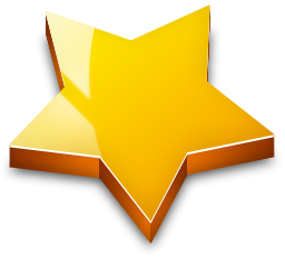 3d Star PNG
