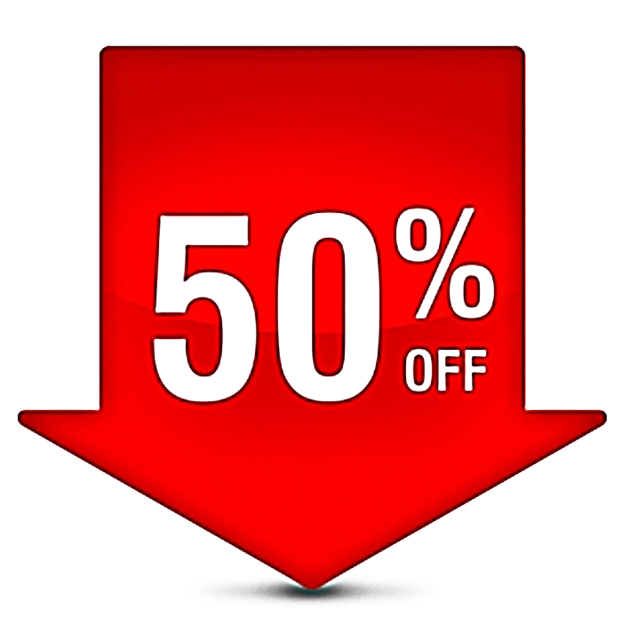 50 Off PNG Pic