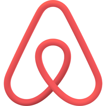 Airbnb Logo PNG Clipart