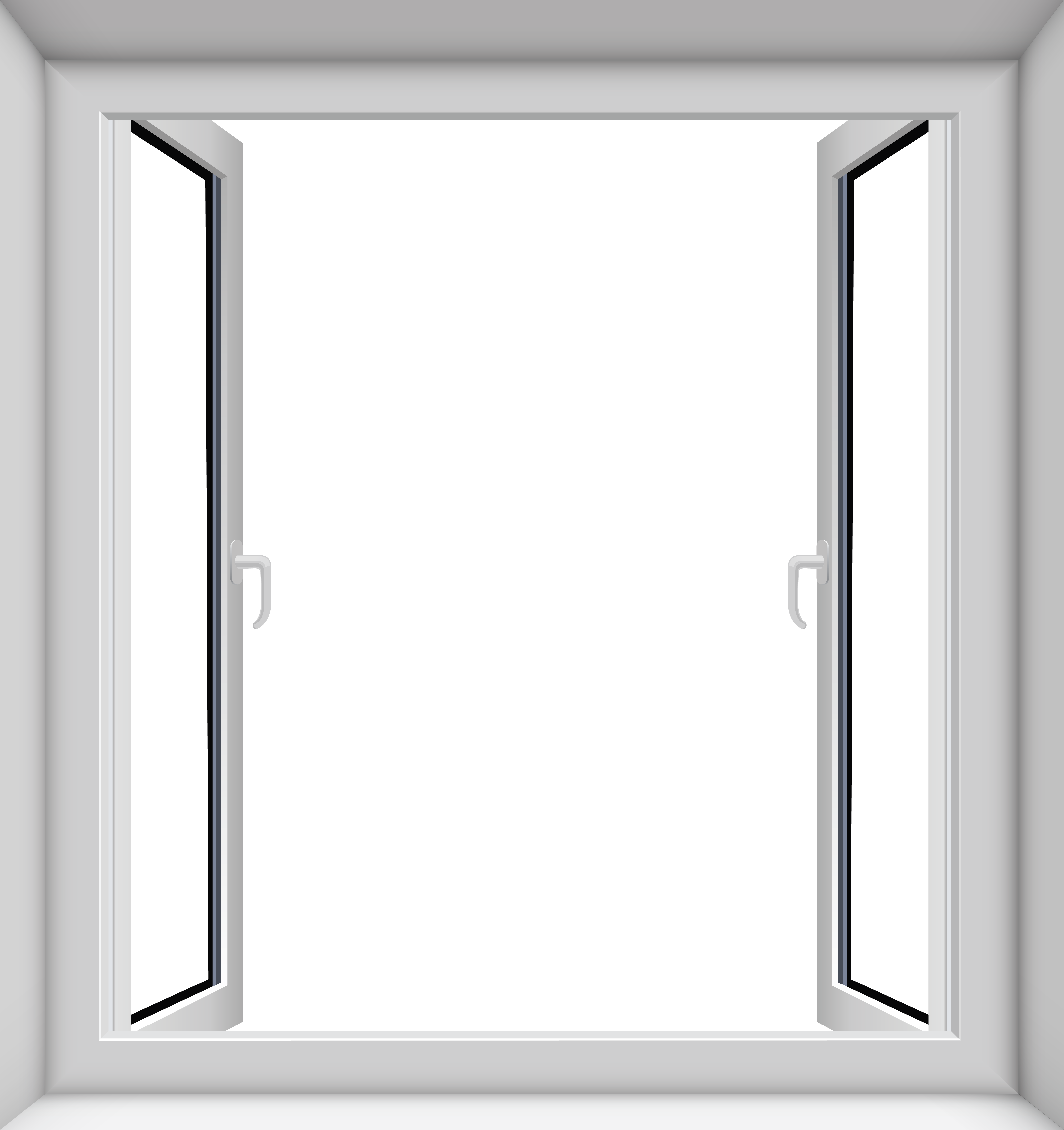 Airplane Window Frame PNG File