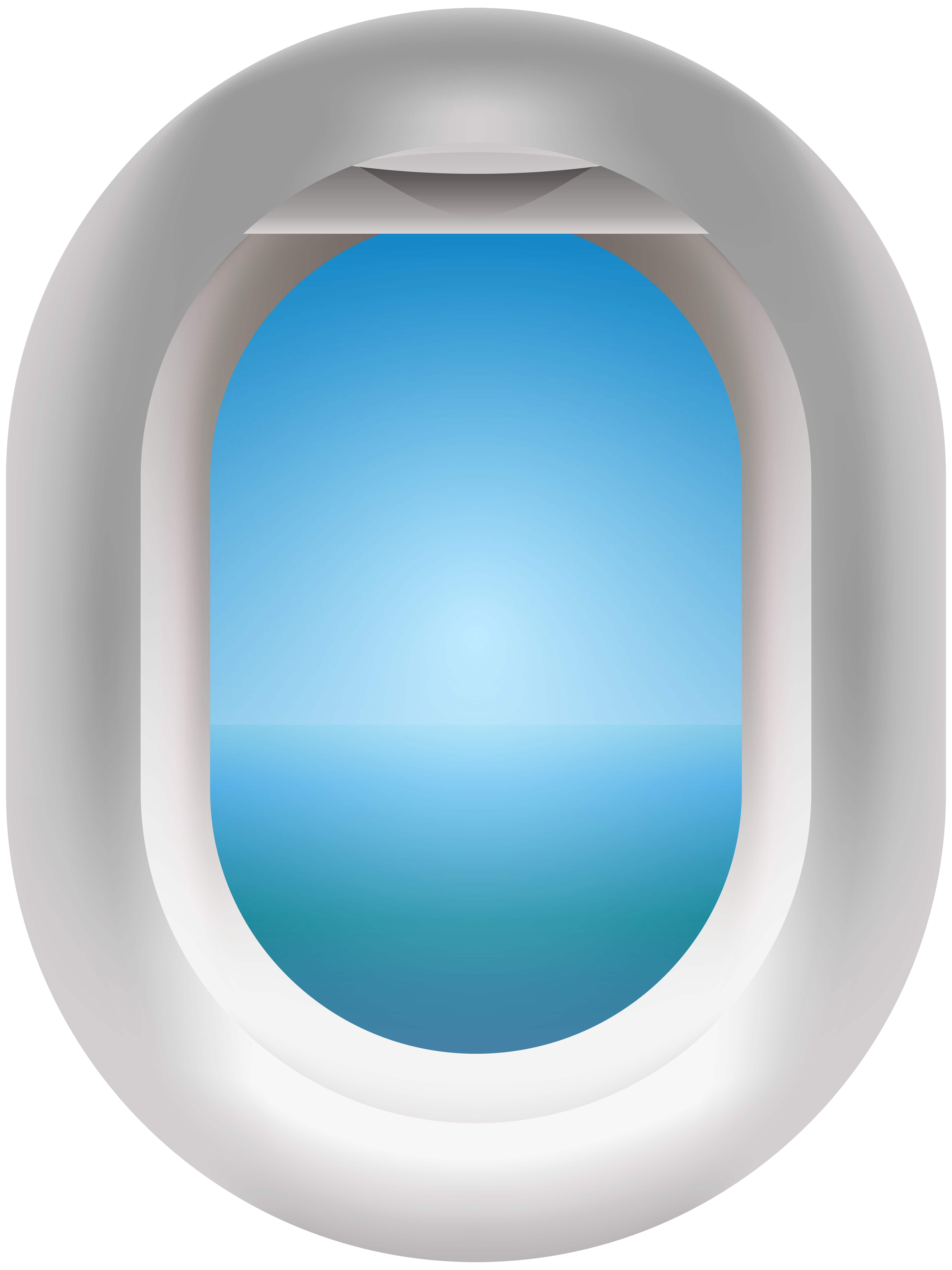 Airplane Window Frame PNG Pic