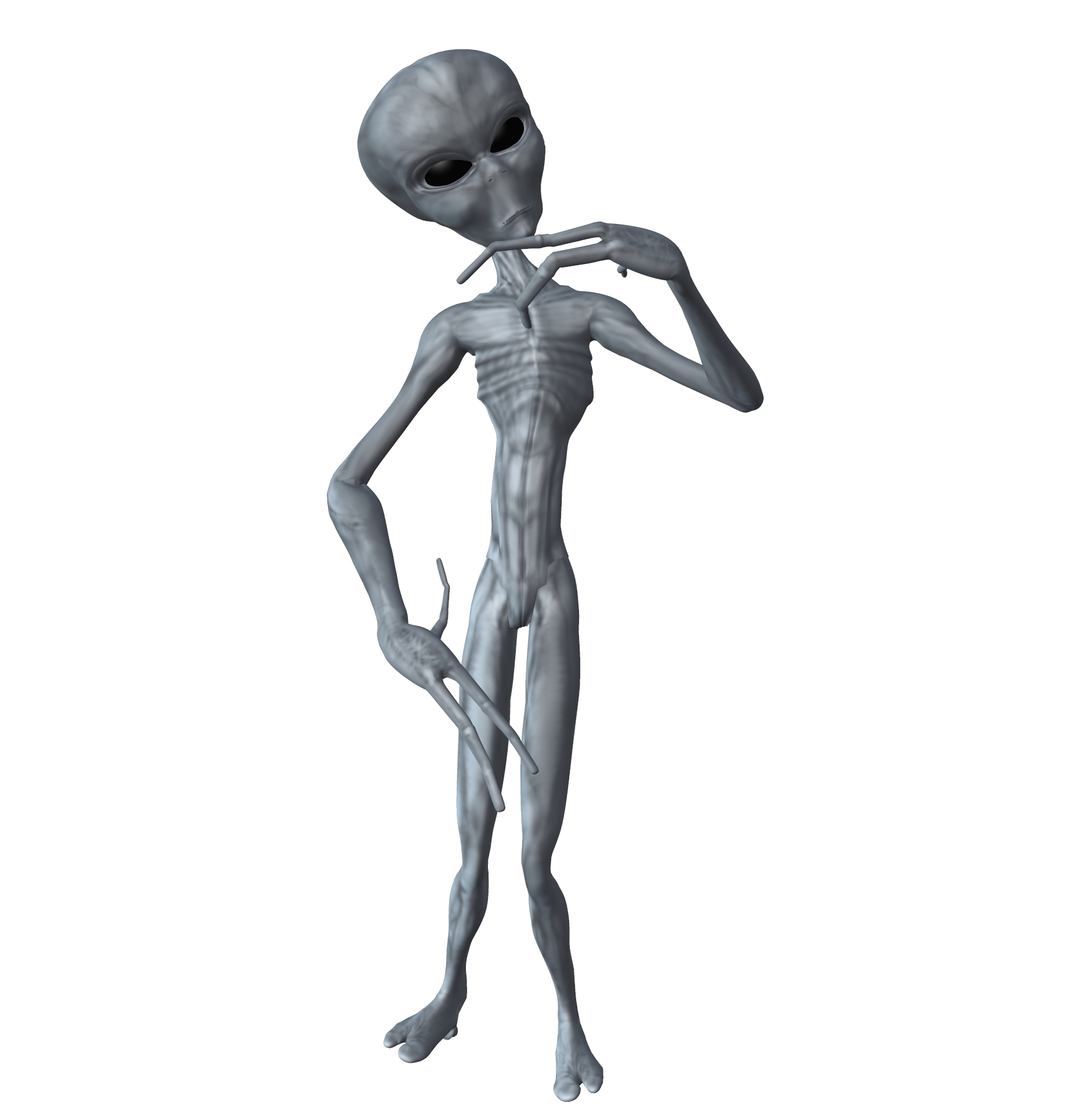 Alien Cartoon PNG HD Isolated
