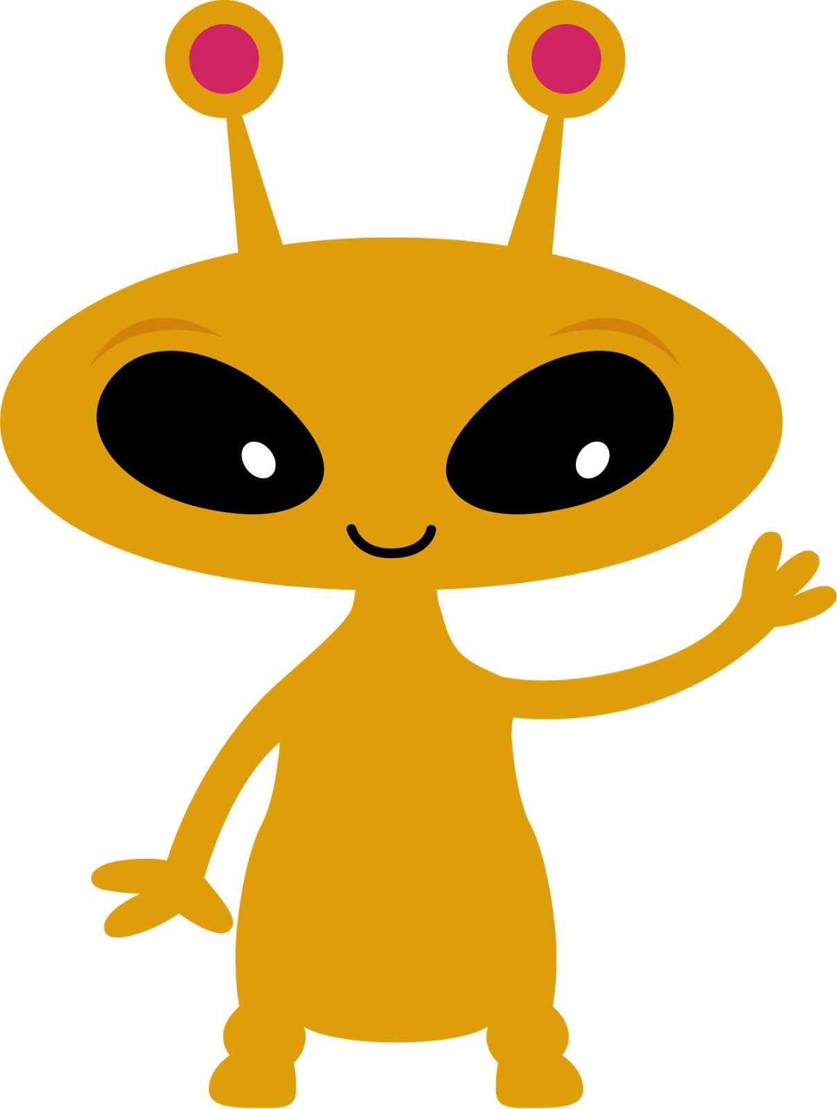 Alien Cartoon PNG Isolated HD