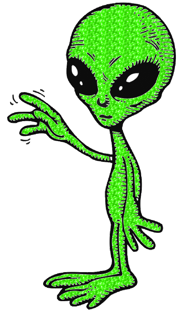Alien Cartoon PNG Isolated Pic