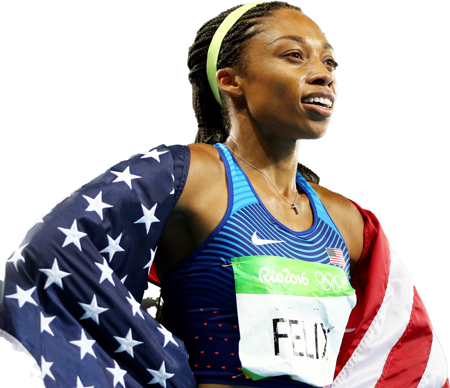 Allyson Felix PNG Isolated File
