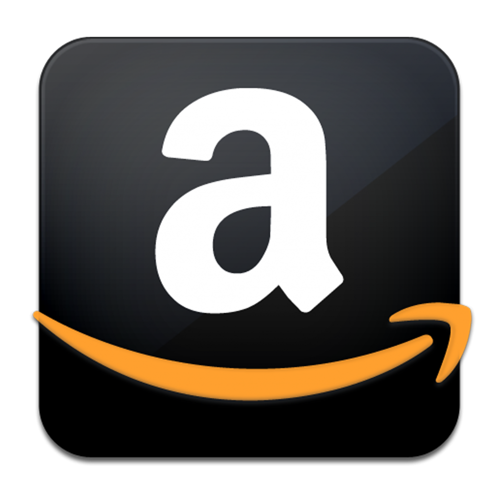 Amazon Logo White PNG File