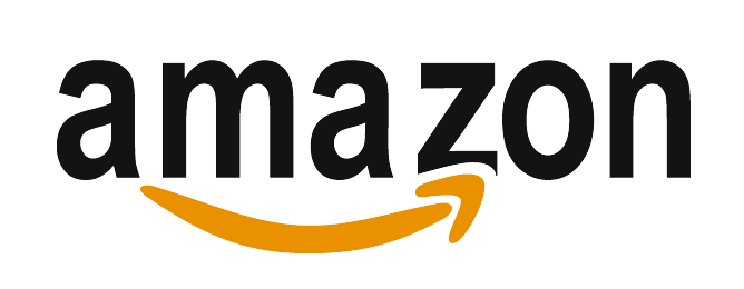 Amazon Logo White PNG HD