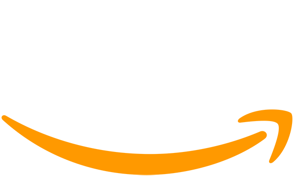 Amazon Logo White PNG Photo