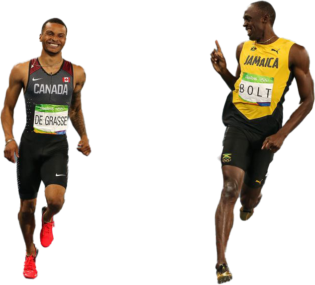 Andre De Grasse PNG Isolated HD