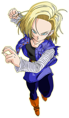 Android 18 PNG Photo