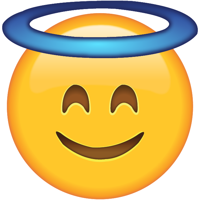 Angel Emoji PNG File