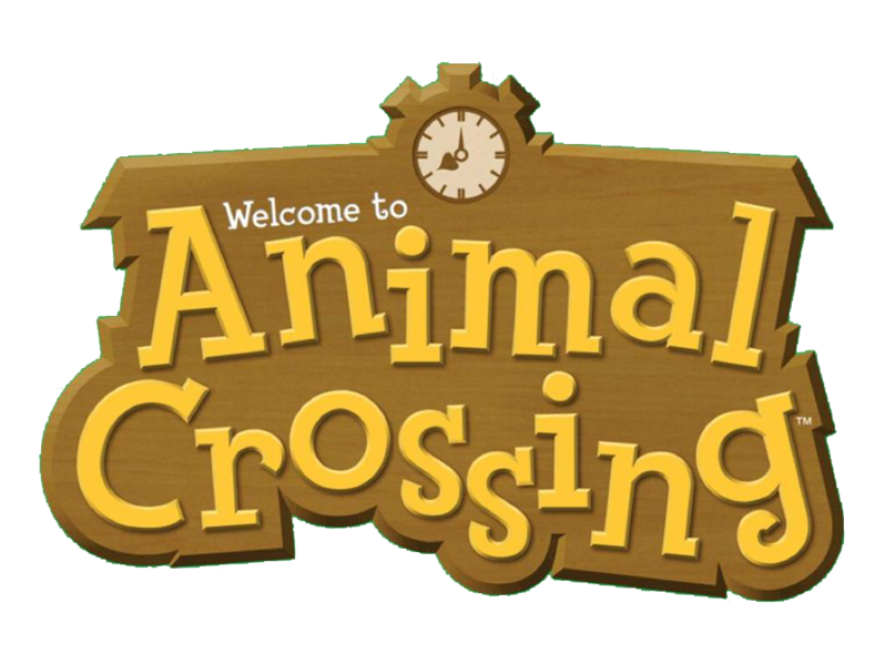 Animal Crossing Logo PNG Isolated HD