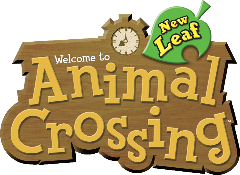 Animal Crossing Logo PNG Picture