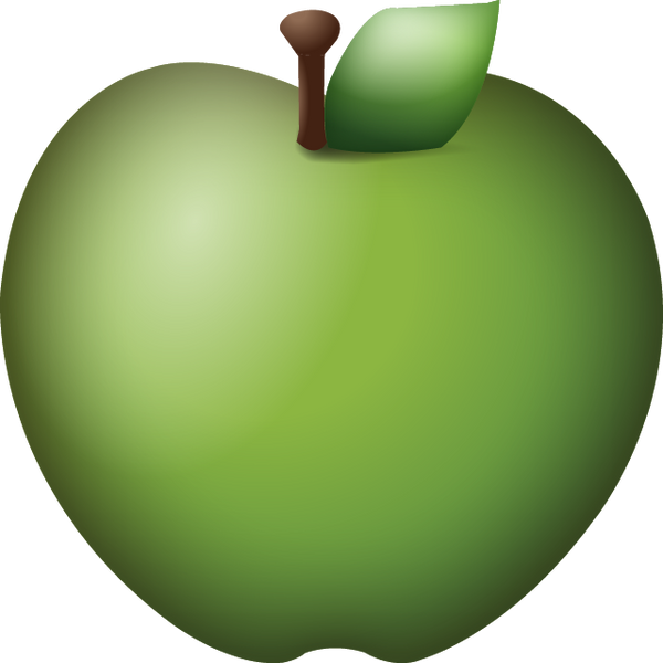 Apple Emoji PNG Clipart