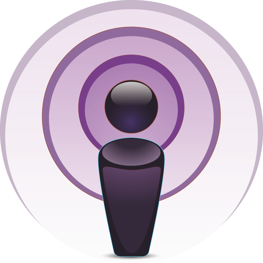 Apple Podcast Logo PNG Isolated HD