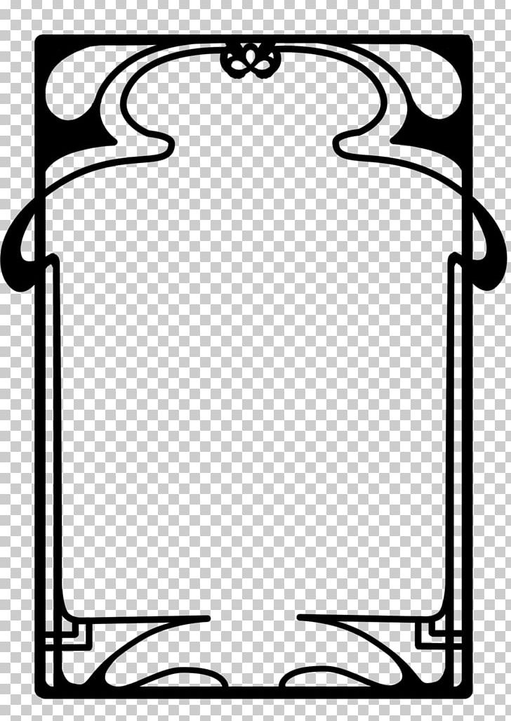 Art Deco Frame PNG HD Isolated