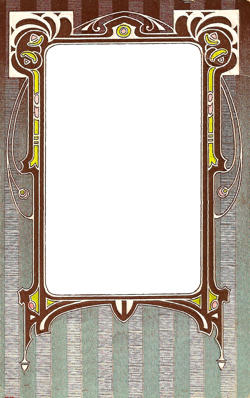 Art Deco Frame PNG Pic