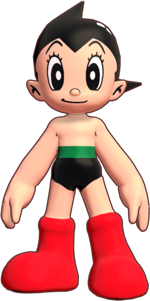 Astro Boy PNG Isolated Image