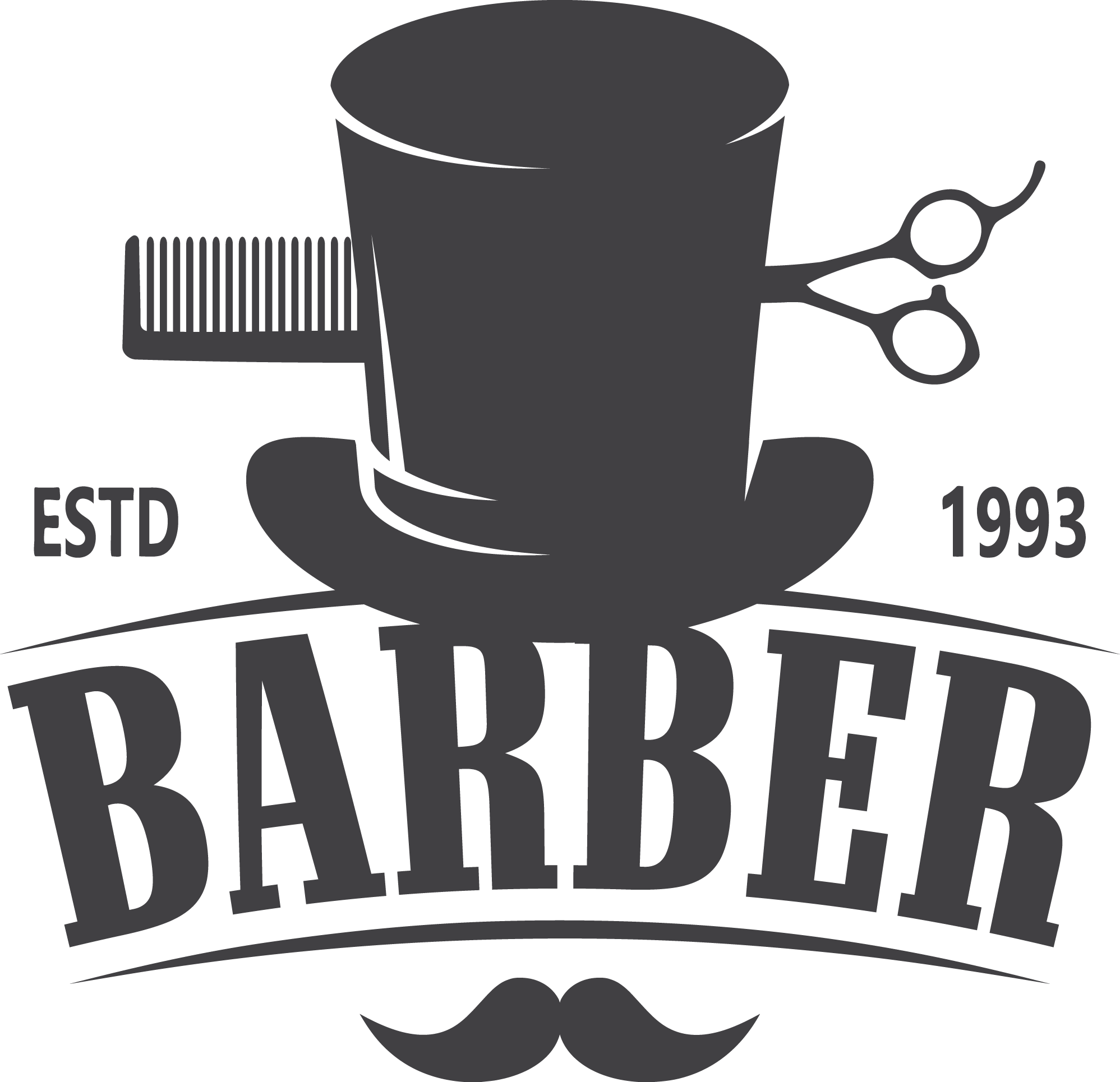 Barber Logo PNG HD
