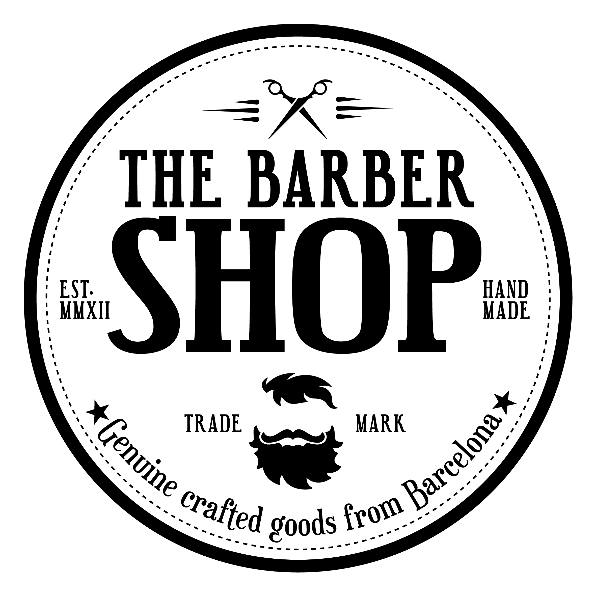 Barber Logo PNG Transparent