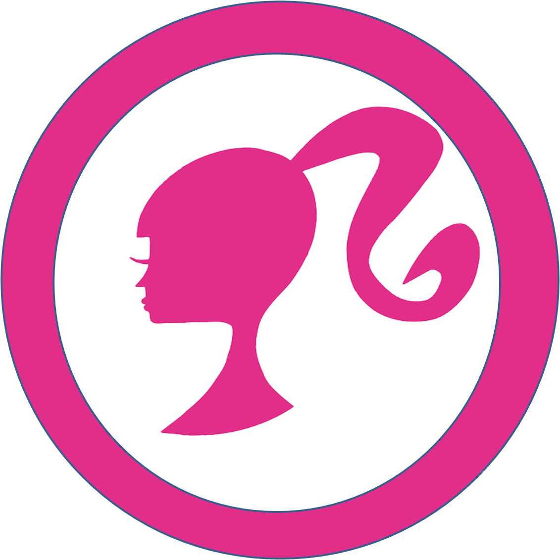 Barbie Logo PNG HD Isolated