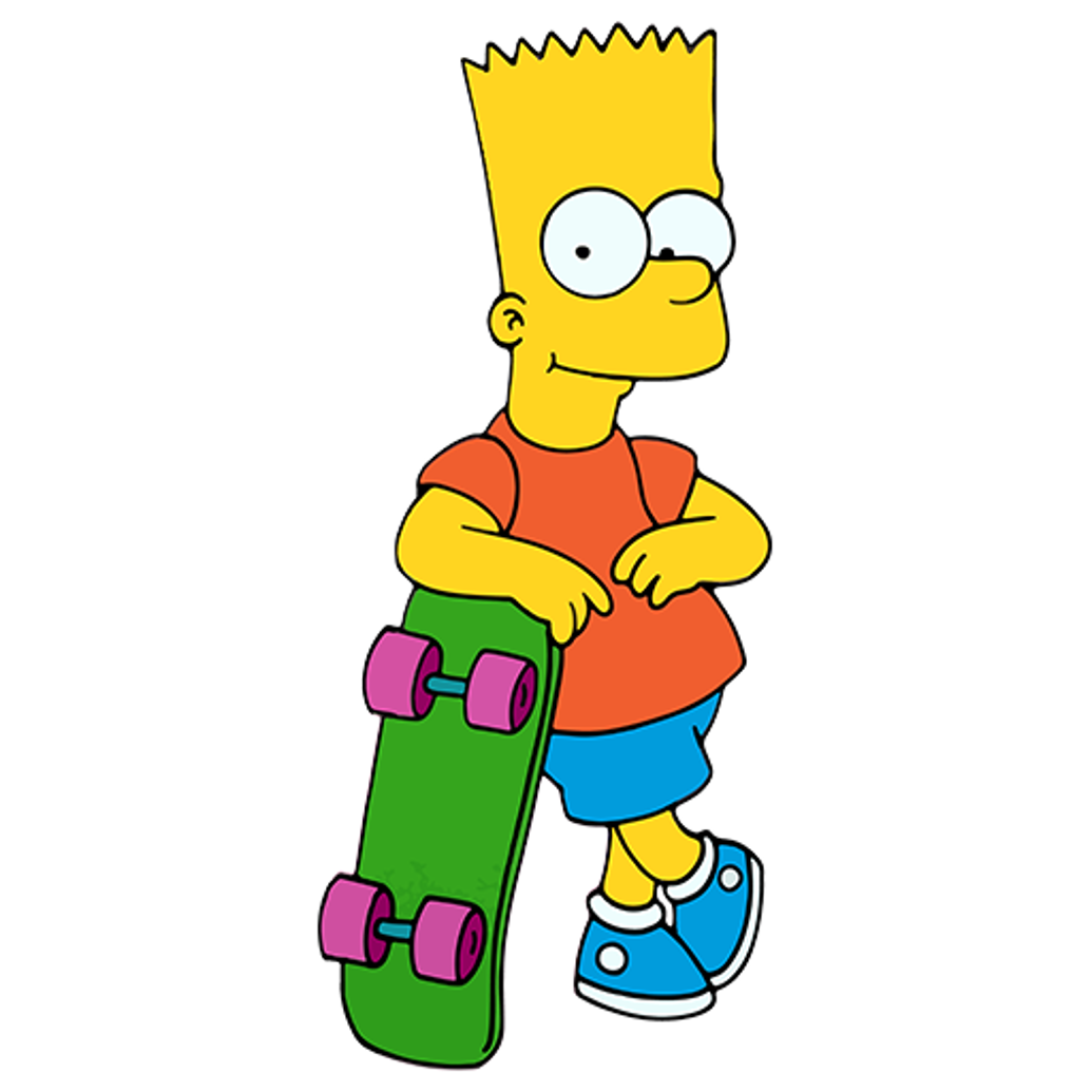 Bart PNG Isolated File
