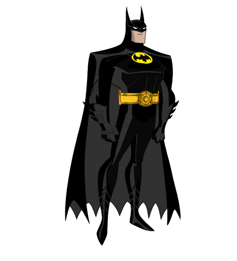 Batman Cartoon PNG Isolated Pic