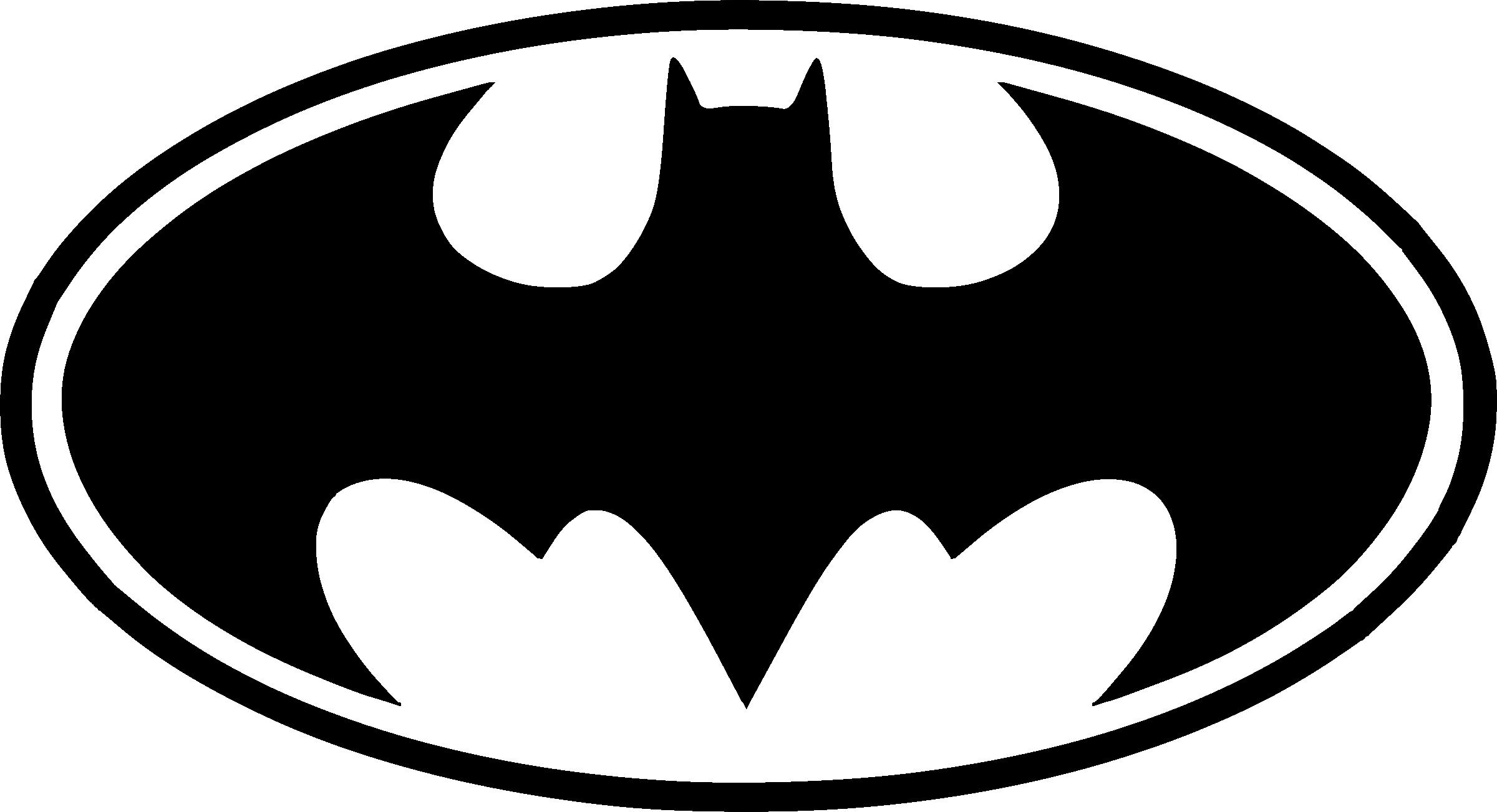 Batman Logo PNG HD Isolated