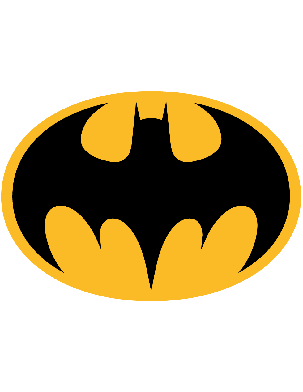 Batman Logo PNG Isolated Image