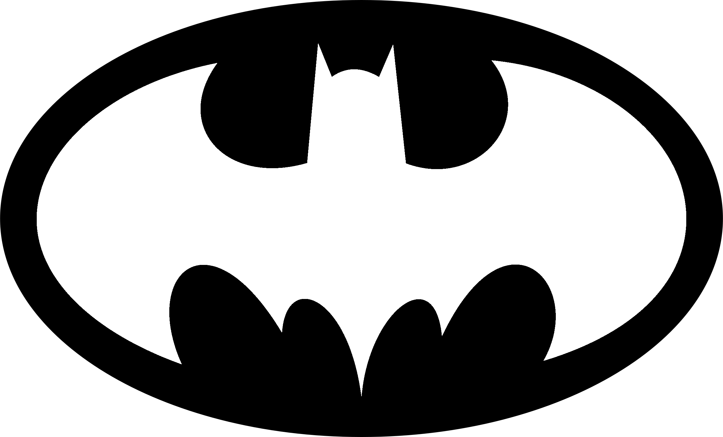 Batman Logo Transparent PNG