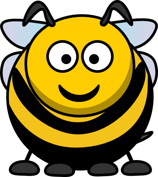 Bee Cartoon PNG HD
